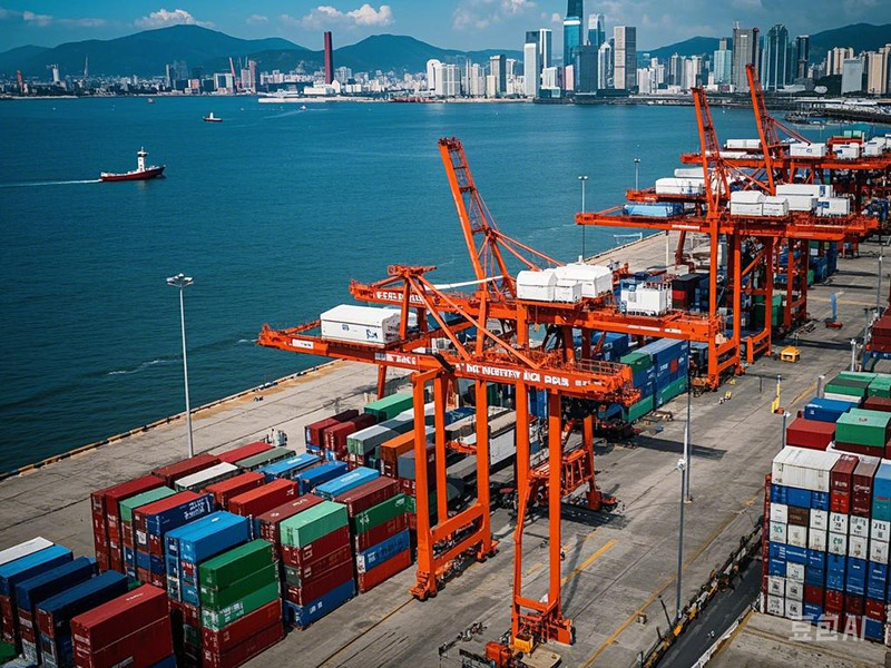 深圳各大港口枢纽高效运转 助力深圳外贸跑出加速度